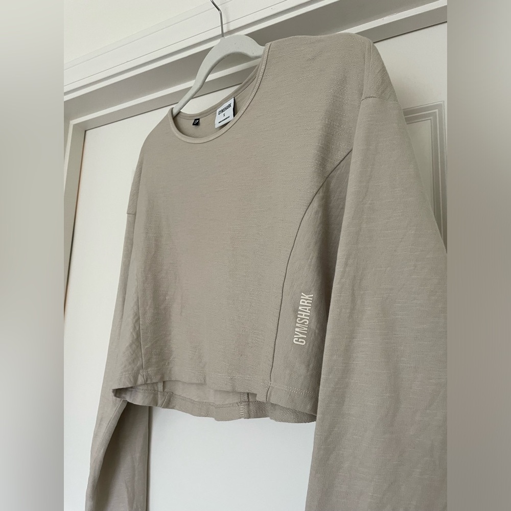 Gymshark cropped long sleeve